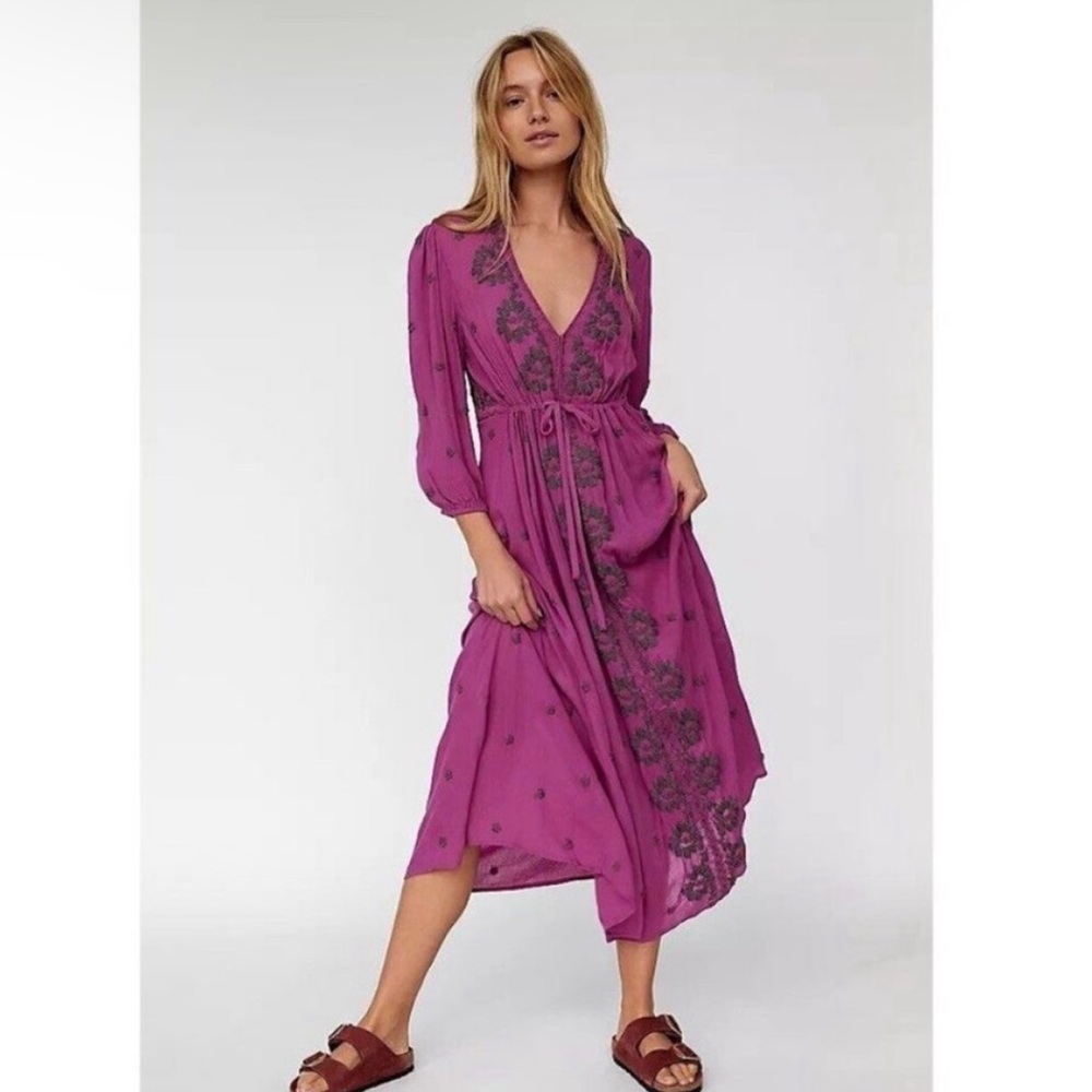 NWT free people maxi dress - size XS